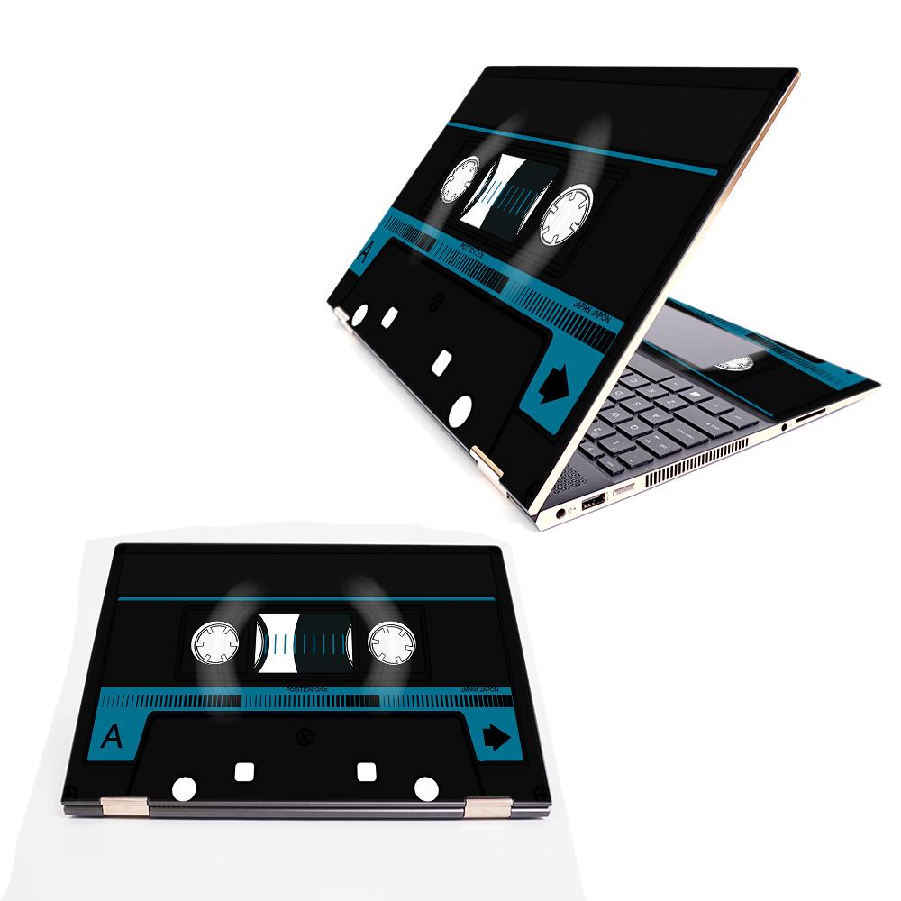 MightySkins HPSX3601518-Cassette Tape Skin Decal Wrap for HP Spectre X360 15.6 in. 2018 Sticker - Cassette Tape