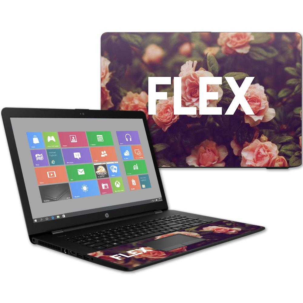 MightySkins CF-HP17T-Flex Carbon Fiber Skin Decal Wrap for HP 17T Laptop 17.3 in. 2017 - Flex