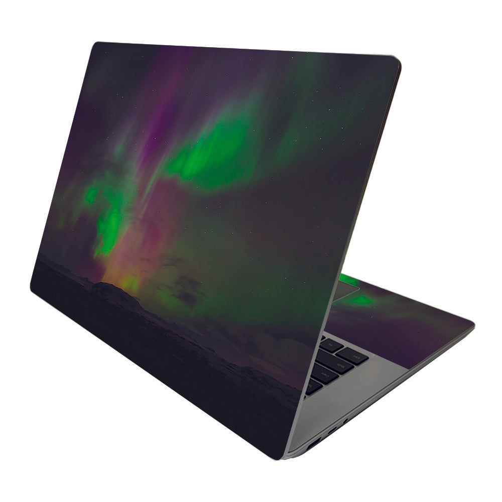 MightySkins MISURLA415-Aurora Borealis Skin Compatible with Microsoft Surface Laptop 4 15 in. - Aurora Borealis