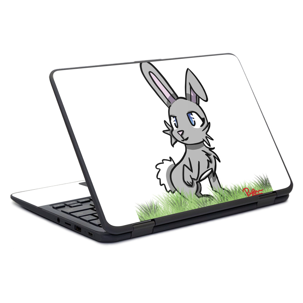 MightySkins HPCH11G1-Forest Bunny Skin for HP Chromebook x360 11 in. G11 2017 - Forest Bunny