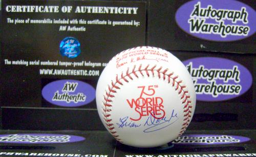 Autograph Warehouse 14580 Brian Doyle Autographed 1978 World Series Baseball