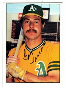Autograph Warehouse 74113 Gene Tenace Autographed Baseball Card Oakland Athletics 67 1975 Sspc No . 493