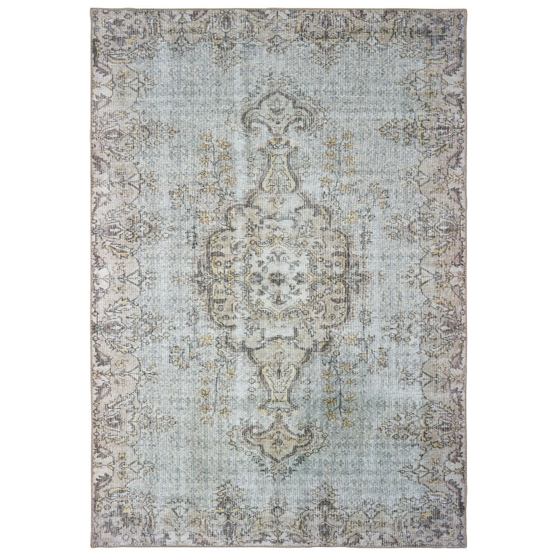 Oriental Weavers S85816130190ST 4 ft. 3 in. x 6 ft. 3 in. Sofia Rectangle Rug - Grey