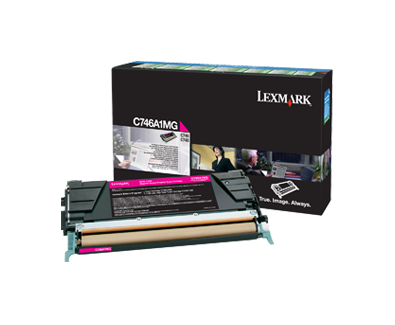Lexmark C746  C748 Magenta Return Program Toner Cartridge