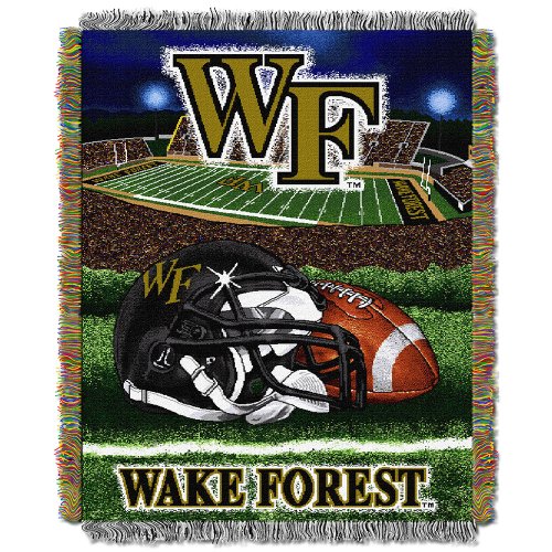 Luxury Home LHM COL Wake Forest Woven Tapestry Throw Blanket