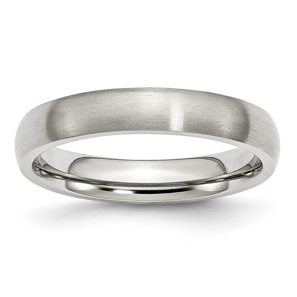 Bridal SR14-11 4 mm Stainless Steel Brushed Band - Size 11