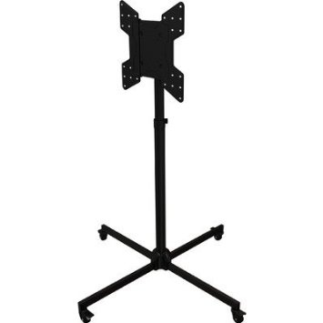 Crimson M46P Collapsible Floor Mobile Cart For Flat Panel Screens 32 In. to 55 In.