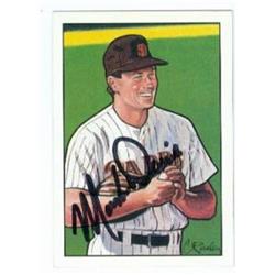 Autograph Warehouse 626466 Mark Davis Autographed Baseball Card - San Diego Padres Art Image 1990 Topps Bowman - No.CCMD Sweepstakes