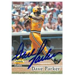 Autograph Warehouse 586010 Dave Parker Autographed Baseball Card - Pittsburgh Pirates 1999 Fleer Greats of the Game - No.39