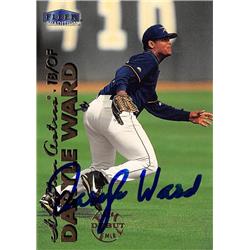 Autograph Warehouse 618891 Daryle Ward Autographed Baseball Card - Houston Astros, SC 1999 Fleer Tradition - No.244