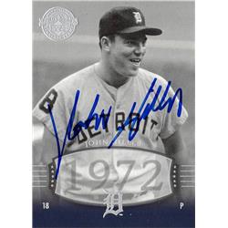 Autograph Warehouse 626755 John Hiller Autographed Baseball Card - Detroit Tigers 2004 Upper Deck Timeless Teams Legends - No.76