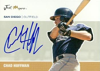 Autograph Warehouse 79367 Chad Huffman Autographed Baseball Card Minor League 2007 Just Minors No .Ja-21