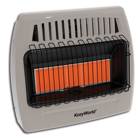 World Marketing of America KWP524 Wall Heater Infrared 5-Plaq Lp 30K with Thermostat