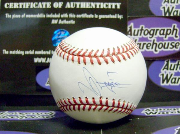 Autograph Warehouse 103486 Kaz Ishii Autographed Baseball Mlb Hologram
