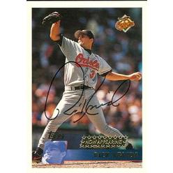 Autograph Warehouse 50795 Rick Krivda Autographed Baseball Card Baltimore Orioles 1996 Topps No .352