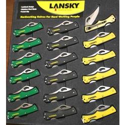 Lansky lkn045 Small Lock Back - FoldingKnives - 18 Pack
