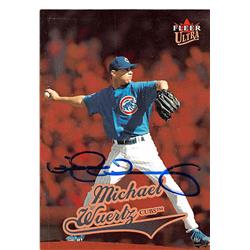Autograph Warehouse 248712 Michael Wuertz Autographed Baseball Card - Chicago Cubs 2004 Fleer Ultra - No. 348