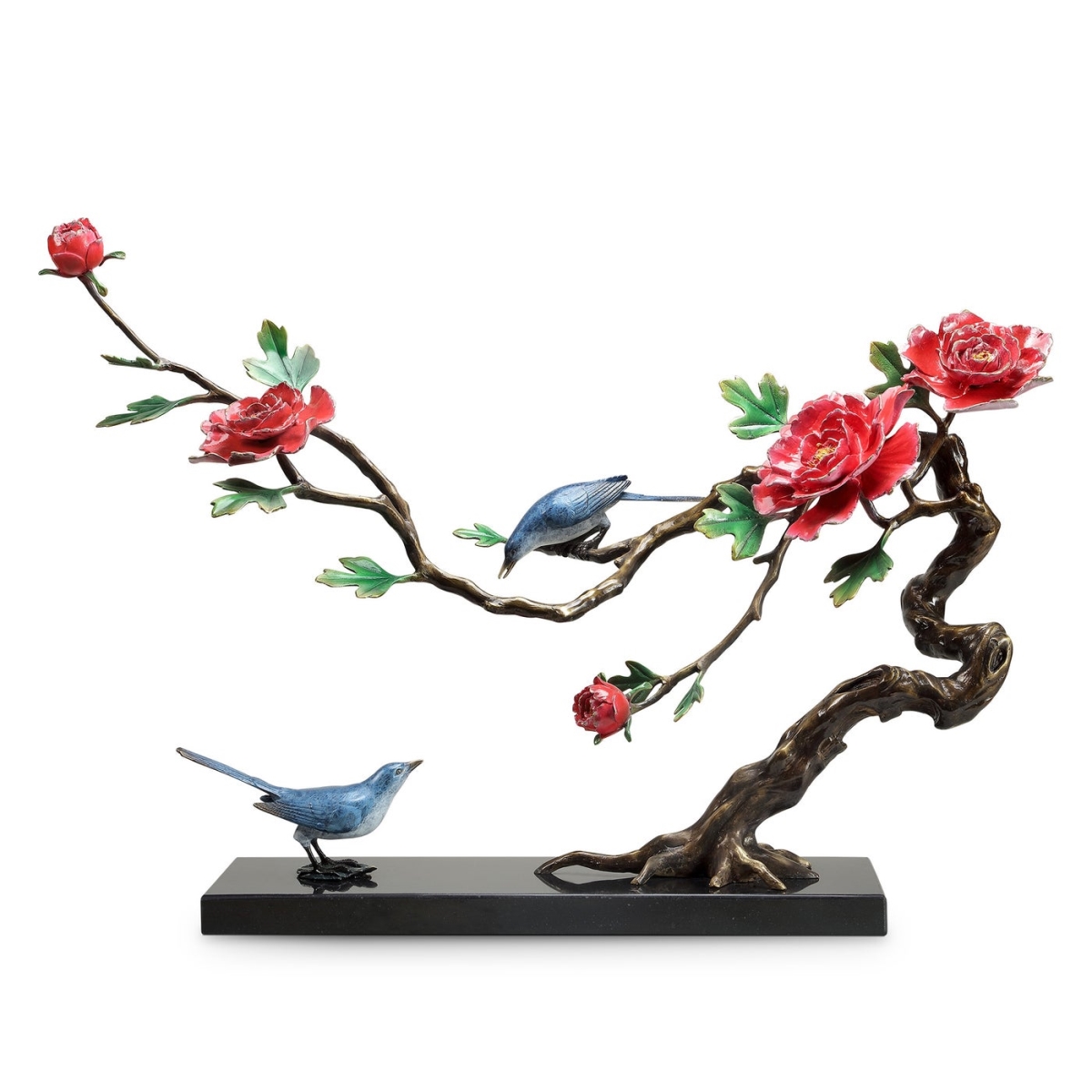 SPI Home 80375 Gallery Bluebirds of Happiness Sculpture