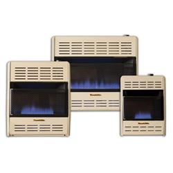 Empire HBW20TL 20, 000 BTU Liquid Propane Flame Vent Free Heater with Thermostat, Blue