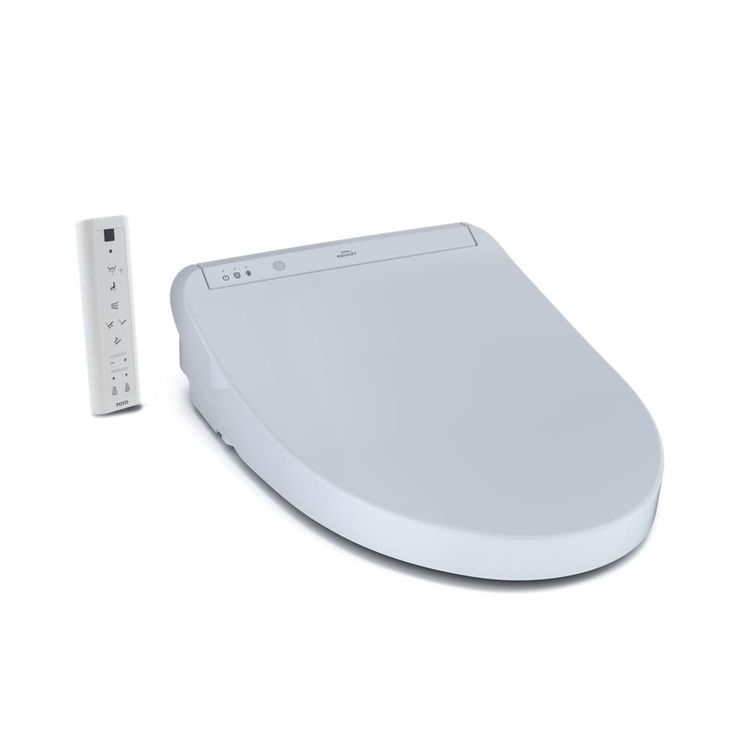 Toto SW3036R-01 K300 Washlet Elongated Standard Connect Electronic Bidet Toilet Seat, Cotton White
