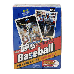 Schwartz Sports Memorabilia BX193TWF1 1993 Topps Series 1 Baseball Factory Sealed Wax Box - Pack of 36