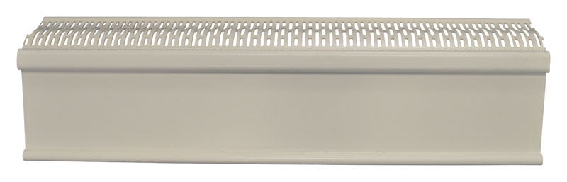 HD Deco 2 ft. Baseboard Heater Cover, White