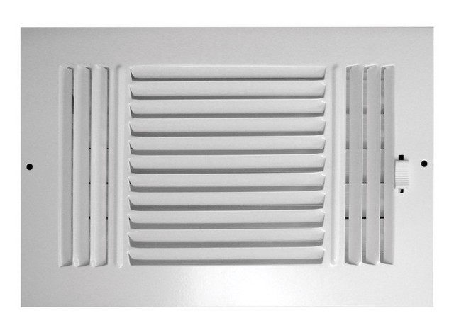 Tool Time Corporation C103M 10X06 10 x 6 in. 3-Way Wall &amp; Ceiling Register