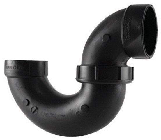PinPoint Charlotte Pipe &amp; Foundry ABS00708P0600HA 1.5 in. P Trap with Union