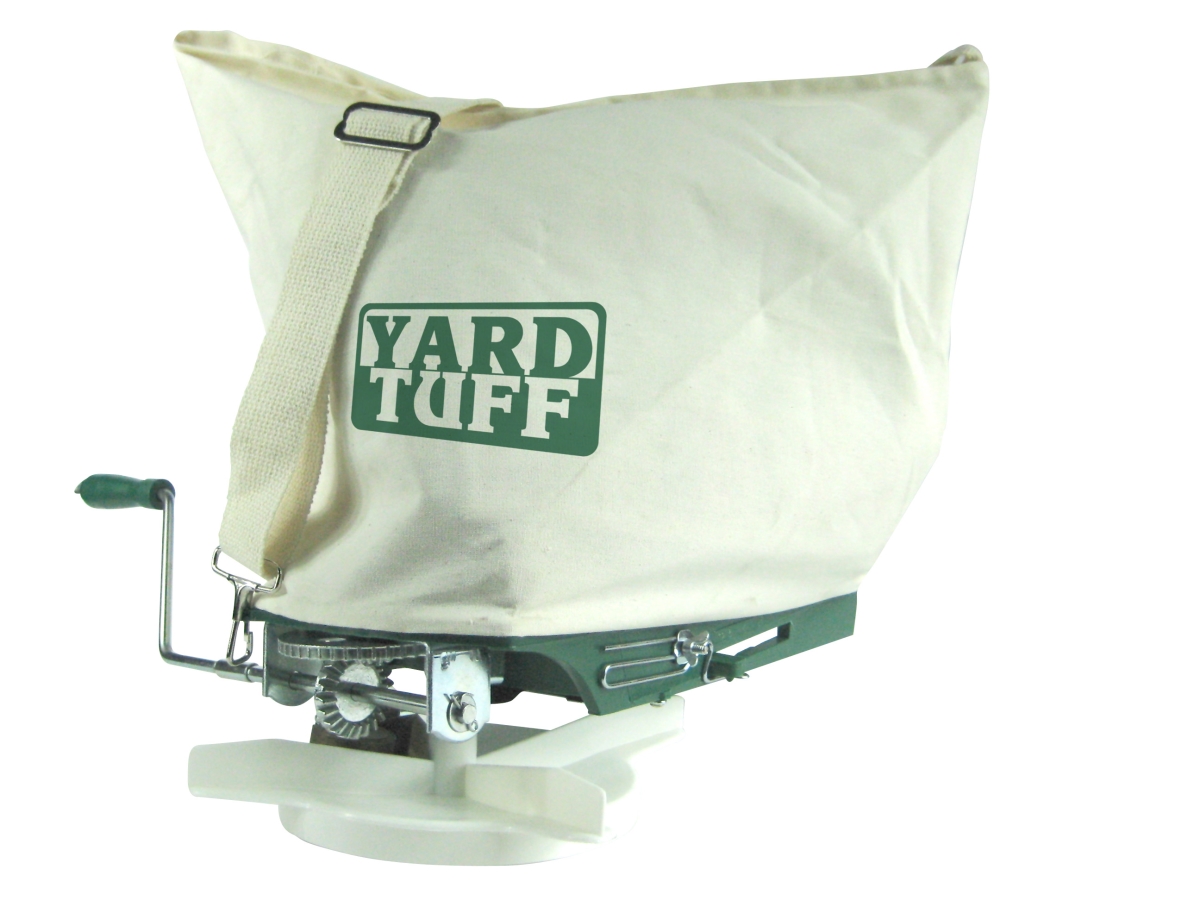 Yard Tuff YTF-25SS Hand Held Style Shoulder Spreader - 25 lbs