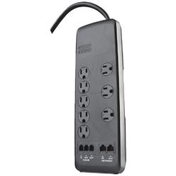Coleman Cable woods surge, protector 8-out coax usb 3540j 6' black