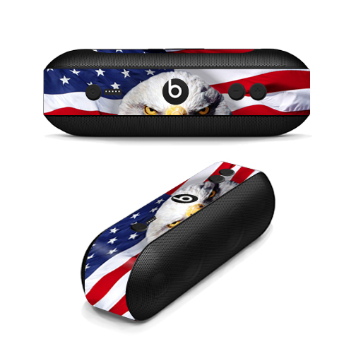 MightySkins BEPILLPL-America Strong Skin Decal Wrap for Beats by Dr. Dre Beats Pill Plus - America Strong