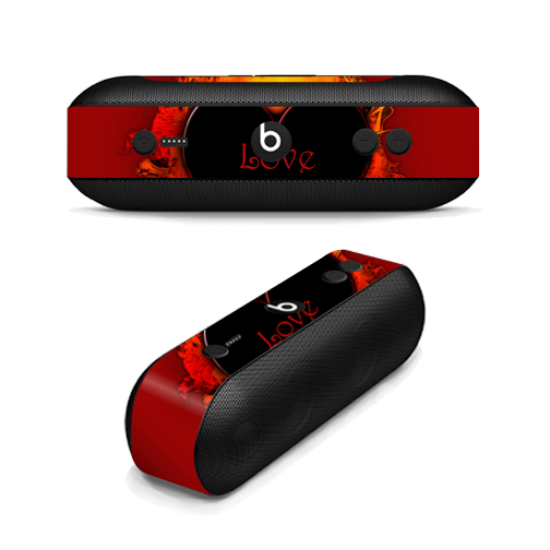 MightySkins BEPILLPL-Love Skin Decal Wrap for Beats by Dr. Dre Beats Pill Plus Sticker - Love