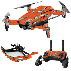 MightySkins DJMAVAI-Trout Collage Skin for DJI Max Coverage, Trout Collage
