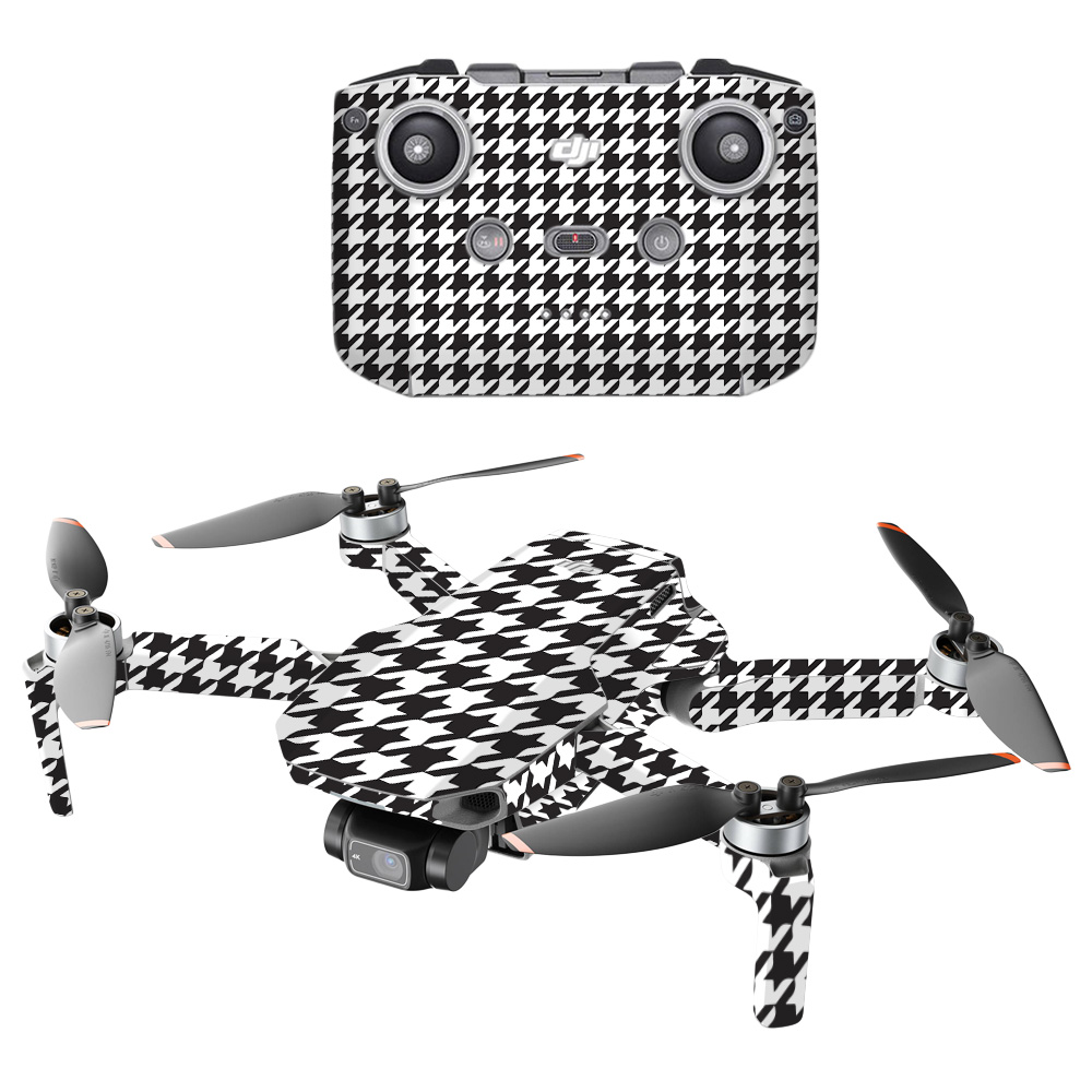 MightySkins DJMAVMIN2021-Houndstooth Compatible with DJI Mini 2 Portable Drone - Houndstooth