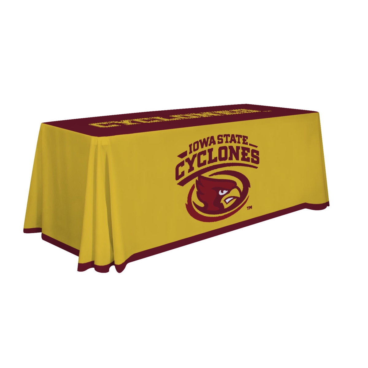 Showdown Displays Victory Corps - Iowa State Cyclones  6  ft. Dye Sublimated Table Throw
