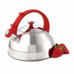 Top Chef Steppes 2.8 Qt Stainless Steel with Red handle and Knob