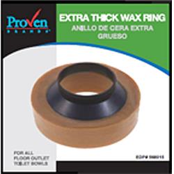 Proven Brands 568015 3 x 4 in. Ring Extra Thick Wax with Flang