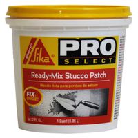 Sika 1214261 Ready-Mix Stucco Patch - 1 qt.