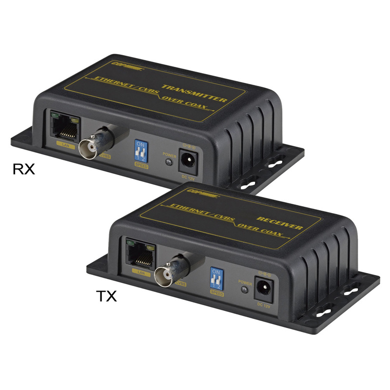 SPT Security Systems 15-EOC02K Ethernet & CVBS Coaxial Transceiver with Video