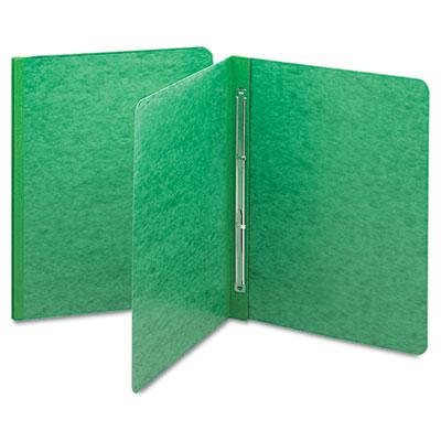 Smead 81451 Side Opening Pressboard Report Cover- Prong Fastener- Letter- Green