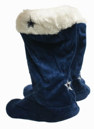 Forever Collectibles Dallas Cowboys Slippers - Womens Stocking