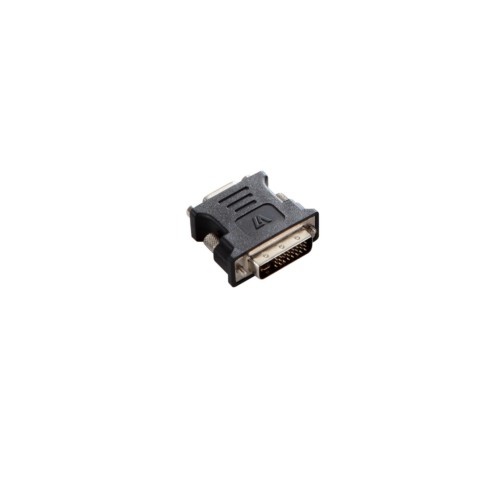 V7-CABLES V7 Cables V7E2DVIIMVGAFADPTR2N DVI-I to VGA Adapter DVI-I Dual Link Male to VGA Female&#44; Black