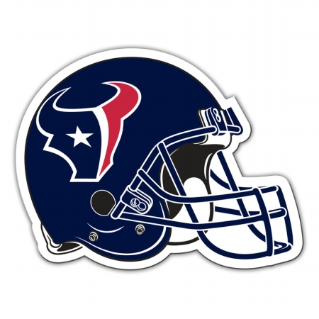 Fremont Die Consumer Products F98863 8 in. Magnet Helmet - Houston Texans