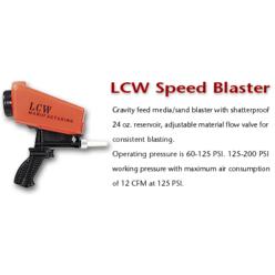 Lauer Custom Weaponry HMB LCW Speed Blaster- gravity feed media-sand blaster