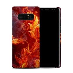 DecalGirl SGN8CC-FLWRFIRE Samsung Galaxy Note 8 Clip Case - Flower Of Fire