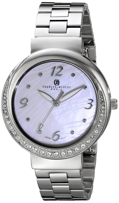 Charles-Hubert Women&'s Stainless Steel Quartz Watch