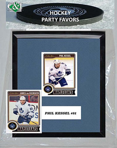 CandICollectables Candlcollectables 67LBMAPLELEAFS NHL Toronto Maple Leafs Party Favor With 6 x 7 Mat and Frame