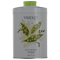 YARDLEY 273803 7 oz Womens Lily of the Valley Talc