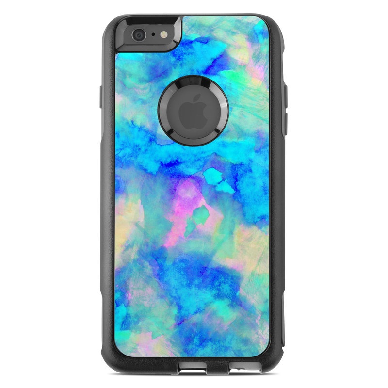 DecalGirl OI6P-ELECTRIFY OtterBox Commuter iPhone 6 Plus Skin - Electrify Ice Blue