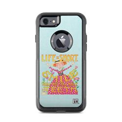 DecalGirl OCI7-LIFEISSHORT Otterbox Commuter iPhone 7 Case Skin - Life is Short